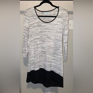 Spacedye tunic styled top size small